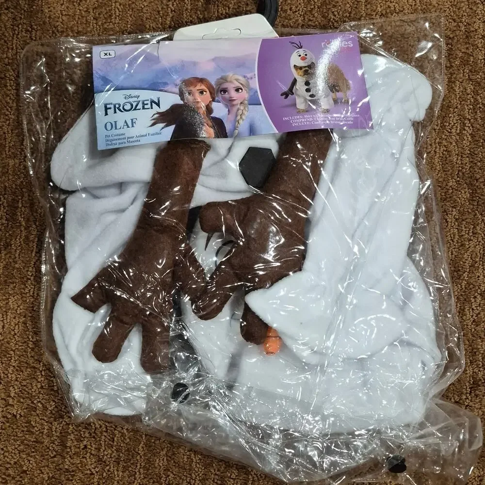 NEW Disney Frozen Olaf pet costume Dog Pet Costume size XL